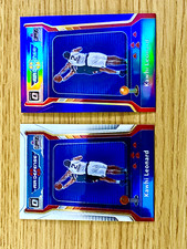 2020-21 PANINI DONRUSS OPTIC KAWHI LEONARD AIR DEFENSE PURPLE PRIZM #4 LOT OF 2