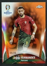 Bruno Fernandes [Orange] #BLA-BF Prices | 2024 Topps Chrome UEFA