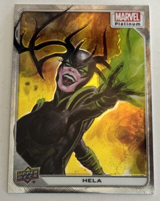 HELA 2023 Upper Deck Marvel Platinum #31 Base Card