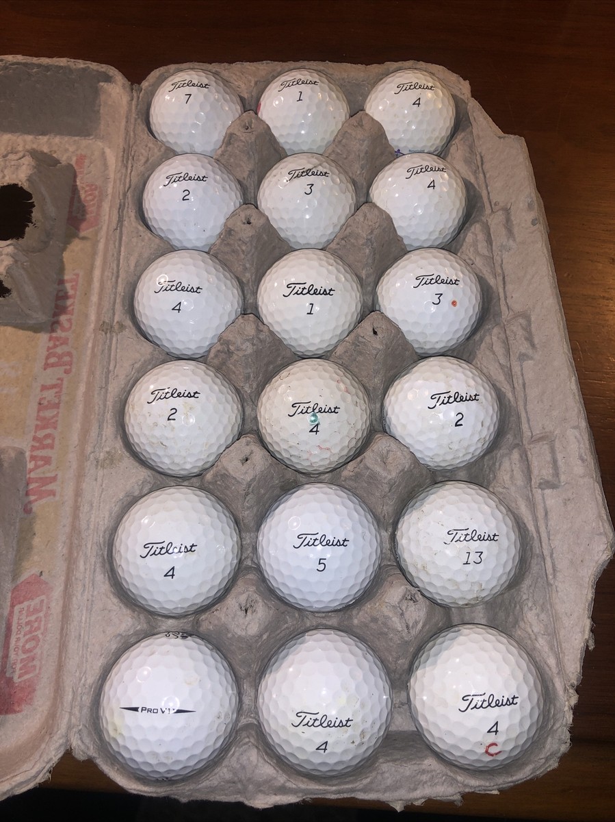 18 Balls)*** titleist pro v1 golf balls | eBay