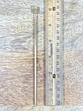 Clock Copper Chime Rod 6.36mm Diameter Threads x 6 1/8 Inches Long       (KD975)