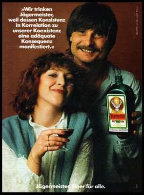 Jägermeister #1943 - Reklame Werbeanzeige Original-Werbung 1980