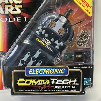Star Wars Episode 1 Electronic CommTech Reader - Now Figures Talk! Hasbro 1998