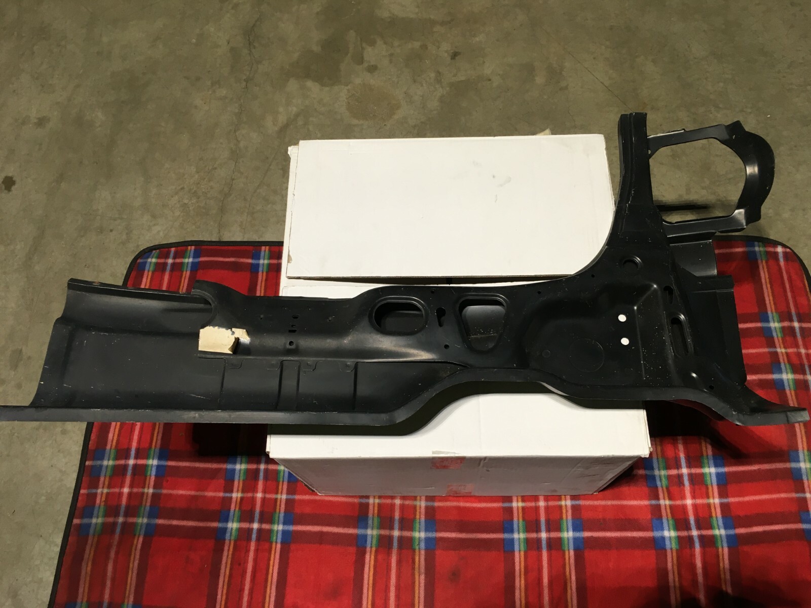 Audi 80/90 B3 Typ 89 893813301 Abschnittsteil Heckblech  