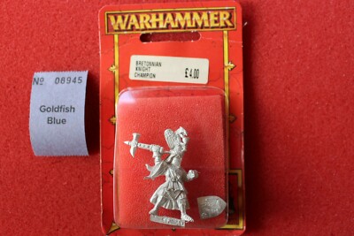 Warhammer: The Old World – A Noble Bretonnan Paladn Stands Up to a
