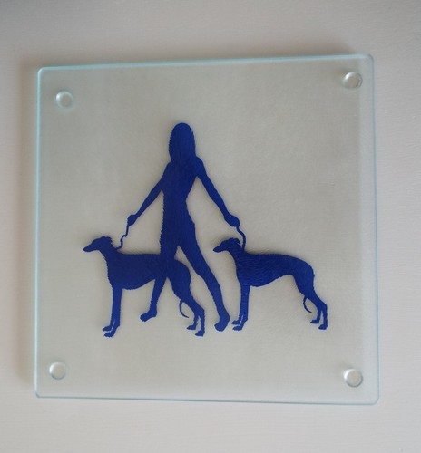 Greyhound, Dog, Cutting Board, Trivet, Table Decor, Kitchen, Home Decor - Picture 5 of 7