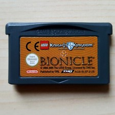 Thumbnail of ebay&reg; auction 126888379651 | Lego Knight's Kingdom + Lego Bionicle Nintendo Gameboy Advance Spiel Modul