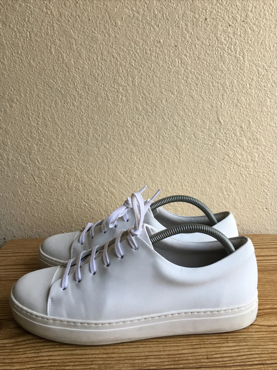 COS Casual Streetwear Sneakers Rubber Sole White Women s Size 9.5