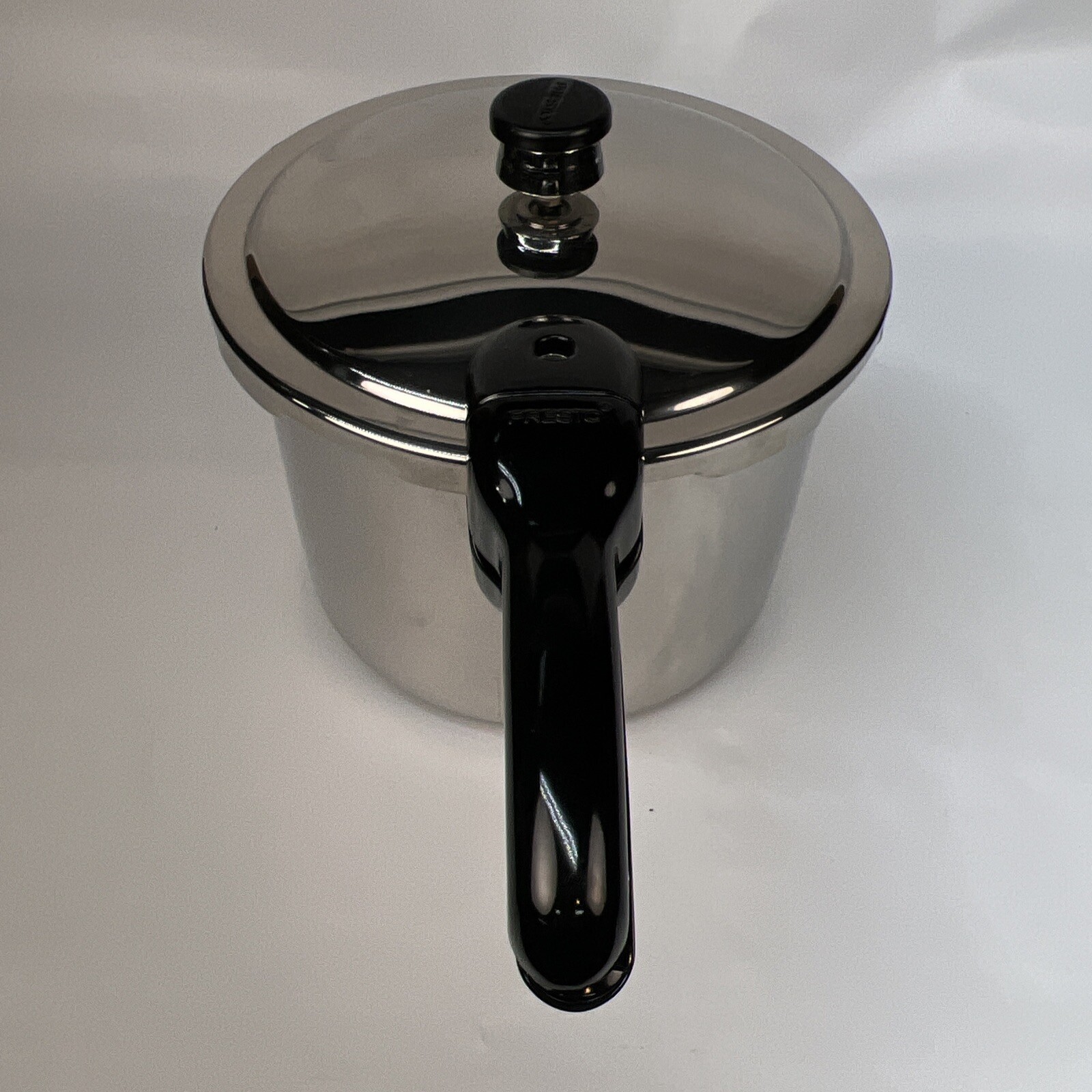 Presto 409A 6 Quart Stainless Steel Pressure Cooker W Jigger, Lid Sealing Ring