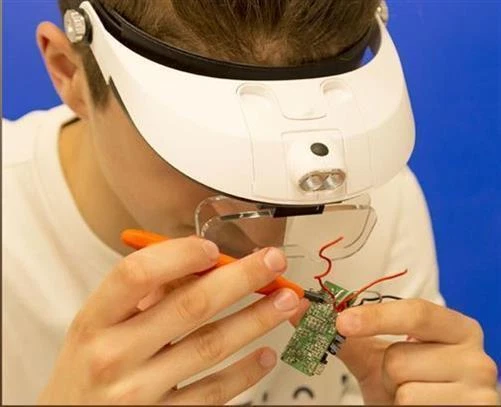 Krick Kopfbandlupe Professional mit LED Beleuchtung / 492285 - Bild 3 von 3