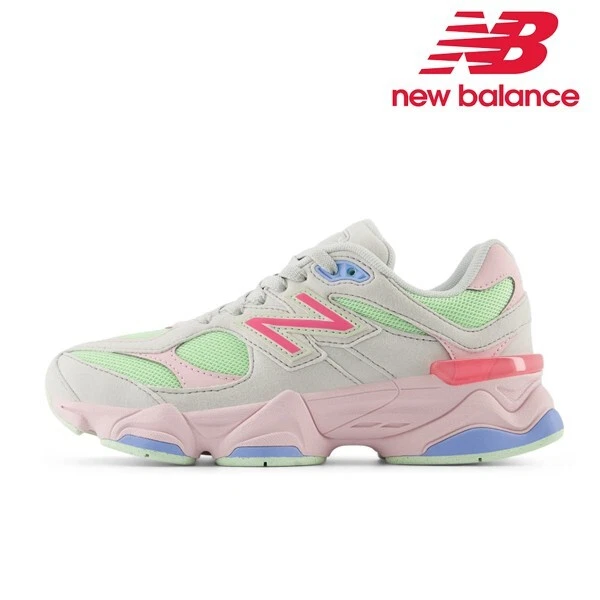 NEW BALANCE 9060 VENDITA 100% AUTENTICA RAGAZZA TAGLIA GS NUOVO Grigio Materia GC9060KO