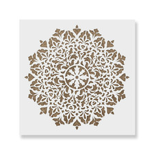 Neve Mandala Stencil - Durable  Reusable Mylar Stencils