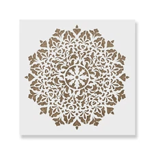 Neve Mandala Stencil - Durable & Reusable Mylar Stencils
