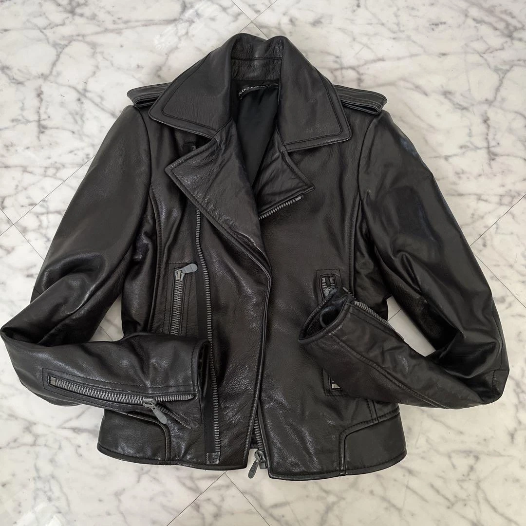 Balenciaga rider jacket Clearance