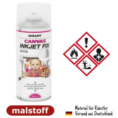 Ghiant Canvas Inkjet Fixativ Seidenmatt 400ml bei Malstoff