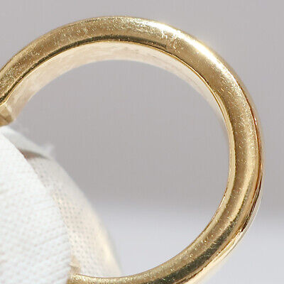 Chanel Coco Mark Gold 8.1g US Ring Size No. 6 Pre-Owned [b0623]