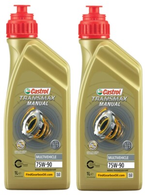 Castrol Transmax Manual Multivehicle 75w90 GL4 Fully Synthetic MTF