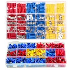 520/480 Insulated Electrical Wire Splice Terminal Spade/Crimp/Ring Connector Kit