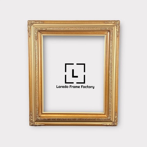 11 x 14 In Stock Ready to Ship Traditional compo ornate wood frame, Light gold - Picture 2 of 9