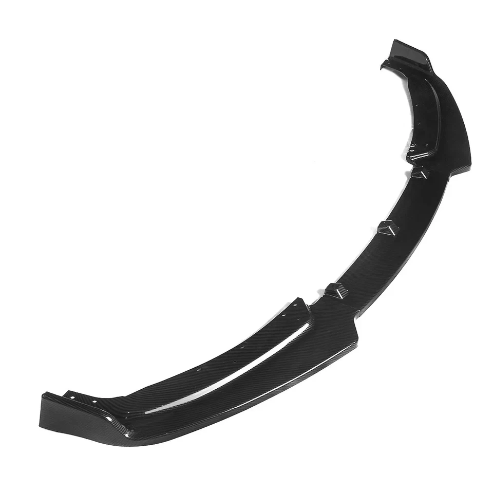 For BMW F30 320i 328i Base 2012-2015 Carbon Look Front Bumper Splitter Spoiler - Image 3 of 4