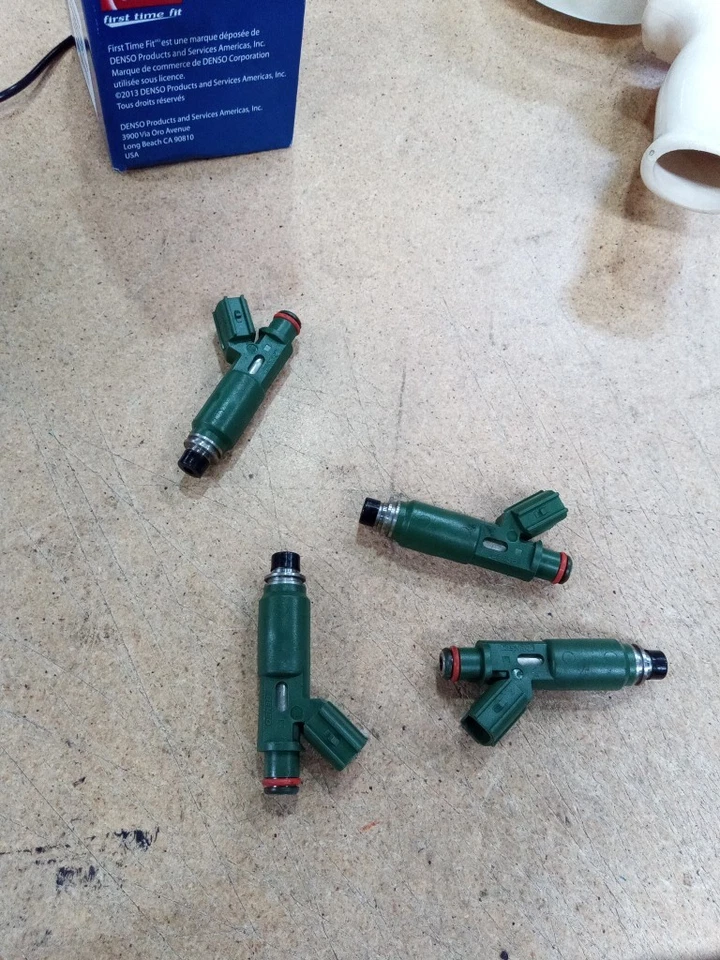 23250-22040 4X DENSO Fuel Injectors Fit For Toyota Corolla Celica 1.8L 2000-07 - Image 2 of 4