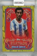 2023 Topps Argentina Fileteado Osvaldo Ardiles Fileteado Yellow Ft-1 058/150