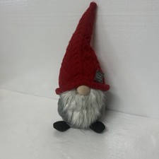 Christmas Gnome Red Plush Shelf Sitter Holiday Decoration 20 “ Tall