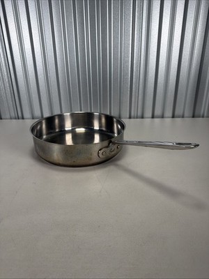 Emeril 3 Qt Deep Skillet 10'' Stainless Frying Pan Saute Copper Core