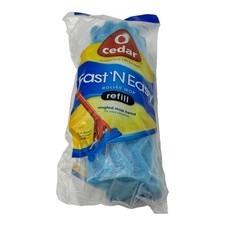 O-Cedar Fast'N Easy Roller Mop Refill Angled Mop Head for Easy Cleaning