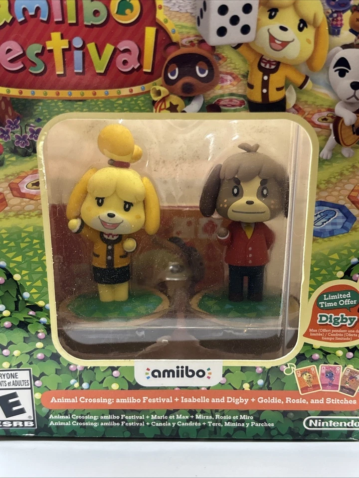 Animal Crossing Amiibo Festival Nintendo Wii U полная открытая коробка - Изображение 2 из 4