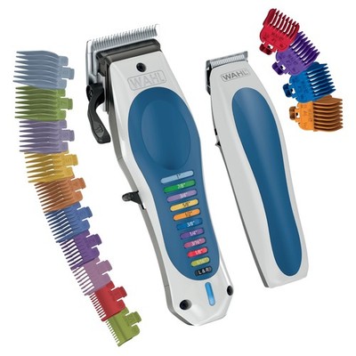Wahl Lithium Ion Color Pro Rechargeable Cordless Hair Clippers for Men White