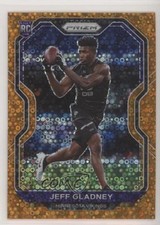 2020 Panini Prizm Rookie Orange Disco Prizm Jeff Gladney #399 00gy