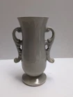 Double Handled Red Wing Pottery Vase Gray 7.5"