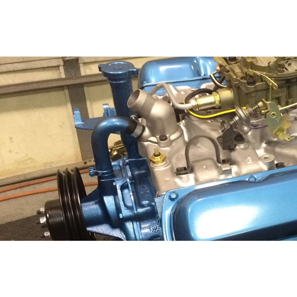 Carcasa termostato cuello de agua V8 1964-70 Oldsmobile Cutlass 88 98 1 pieza Foto 2 de 4