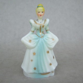 Vintage Disney Cinderella Plastic Figurine Originally Came with Watch