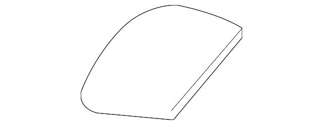 Sello de spoiler para Hyundai Sonata 2015-2017 (N/P 87257-C2000)
