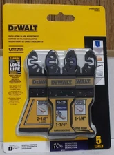 DeWALT DWA425RSET Varity Pack Oscillating Blades 5 Pack