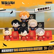 GONG x Haikyu!! The Dumpster Battle Plush Badge Cotton Toy