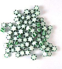 Green Peppermint Murrine 13102 Millefiori COE 90