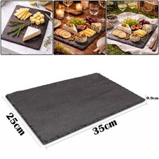 Natural Slate Serving Board Cheese Platter Rustic Food Kitchen Serving Plate