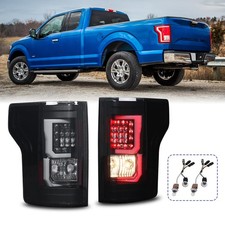 LED Tail Lights Assembly for 2015-2020 Ford F-150 w/Factory Halogen