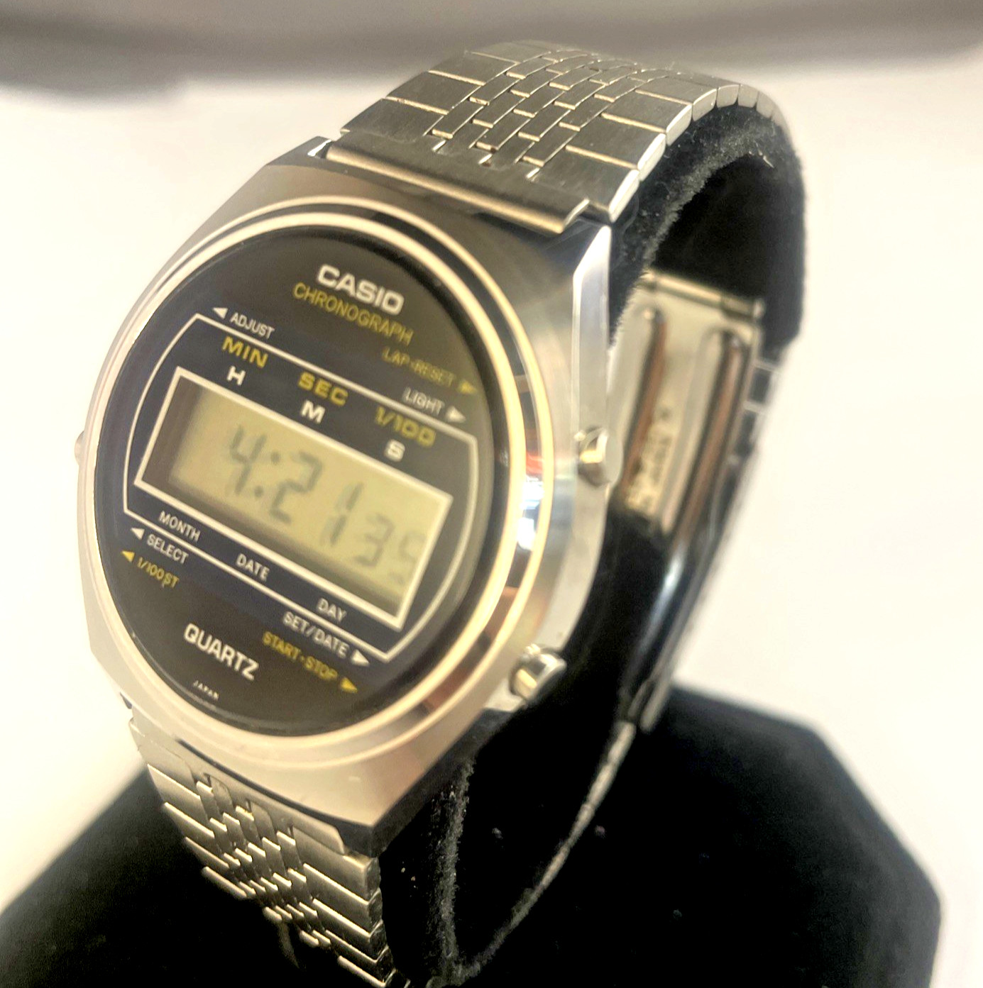 Rare Casio Digital Chronograph Sports Men's Watch 60QR-22 JDM 1970s Vintage