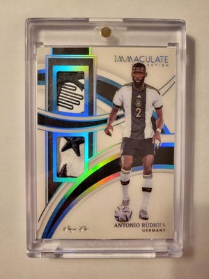 Panini Immaculate 22-23 Antonio Rüdiger Dual Patch 1/1 one of one DFB