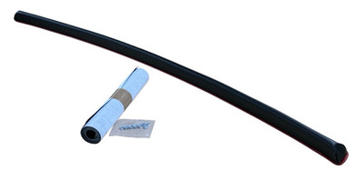 MGB  dash top crash rail kit black / red 1962-80 - AKE5155 NEW