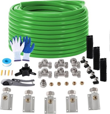 HDPE Aluminum Shop Air Line Kit 3/4 x 200 300 ft