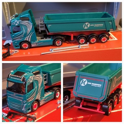 Volvo FH GL Kiefl Transporte 93495 Weiding Rundmulden Kipper 318525