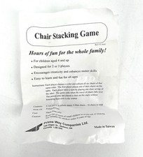 Chair Stacking Game Instructions