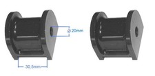 FORD Escort MK2 Polyurethan PU Stabigummi VA 20mm nicht "RS" & "Mexico"