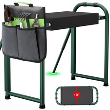 Heavy Duty Anti Tipping Foldable Garden Kneeler with Handles with Tool Bag No