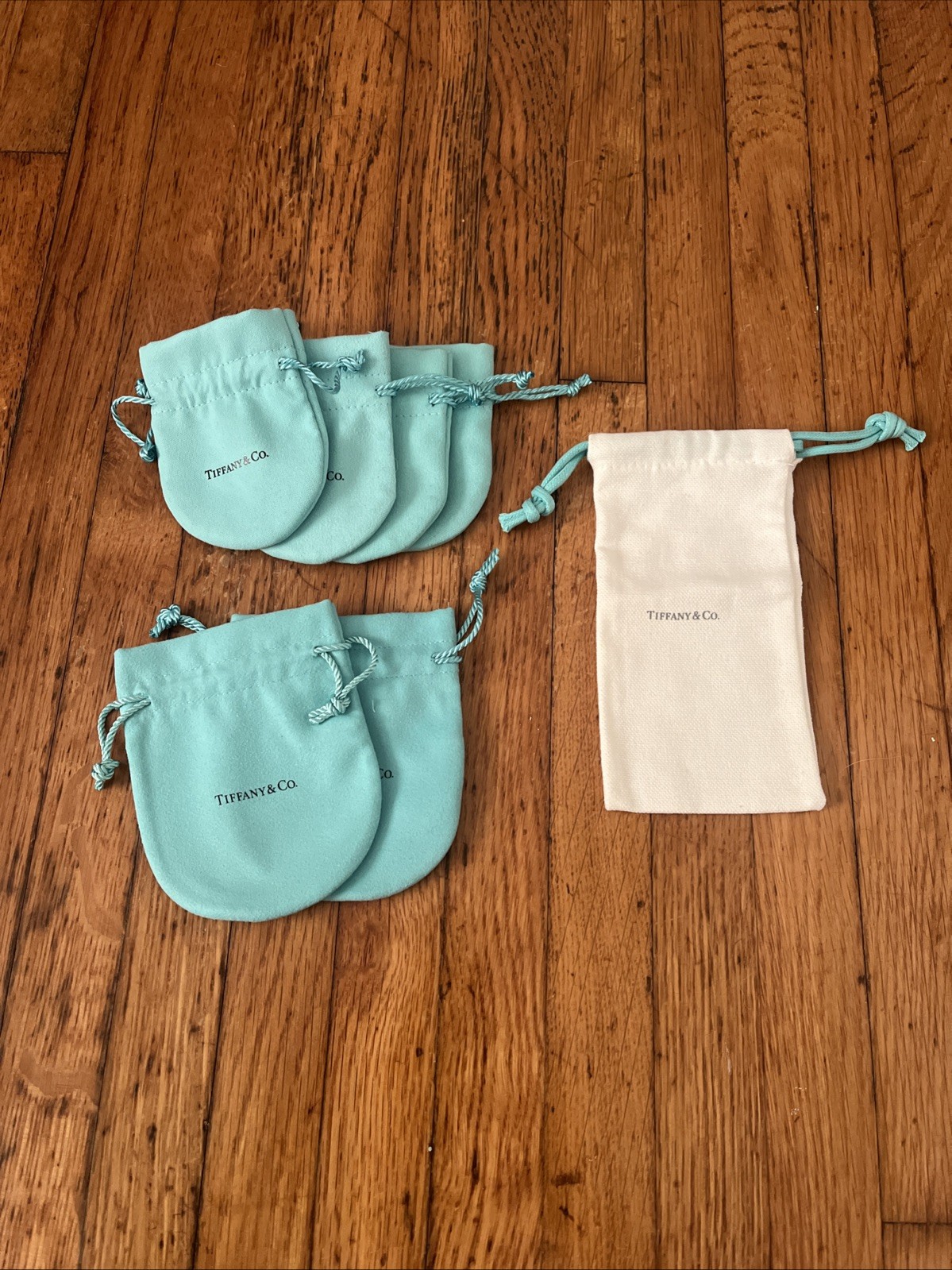 Tiffany & Co Assorted Lot of Luxe Gift Pouches